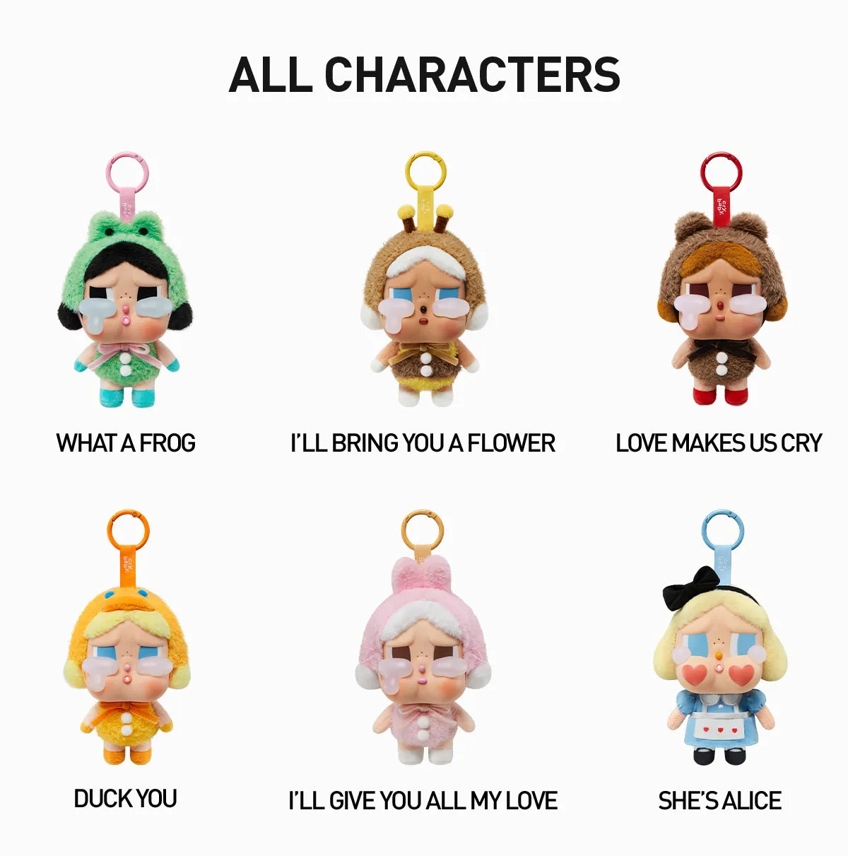 CRYBABY Crying Again Series-Vinyl Face Plush