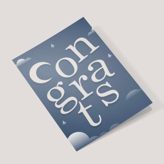 Congrats - Card