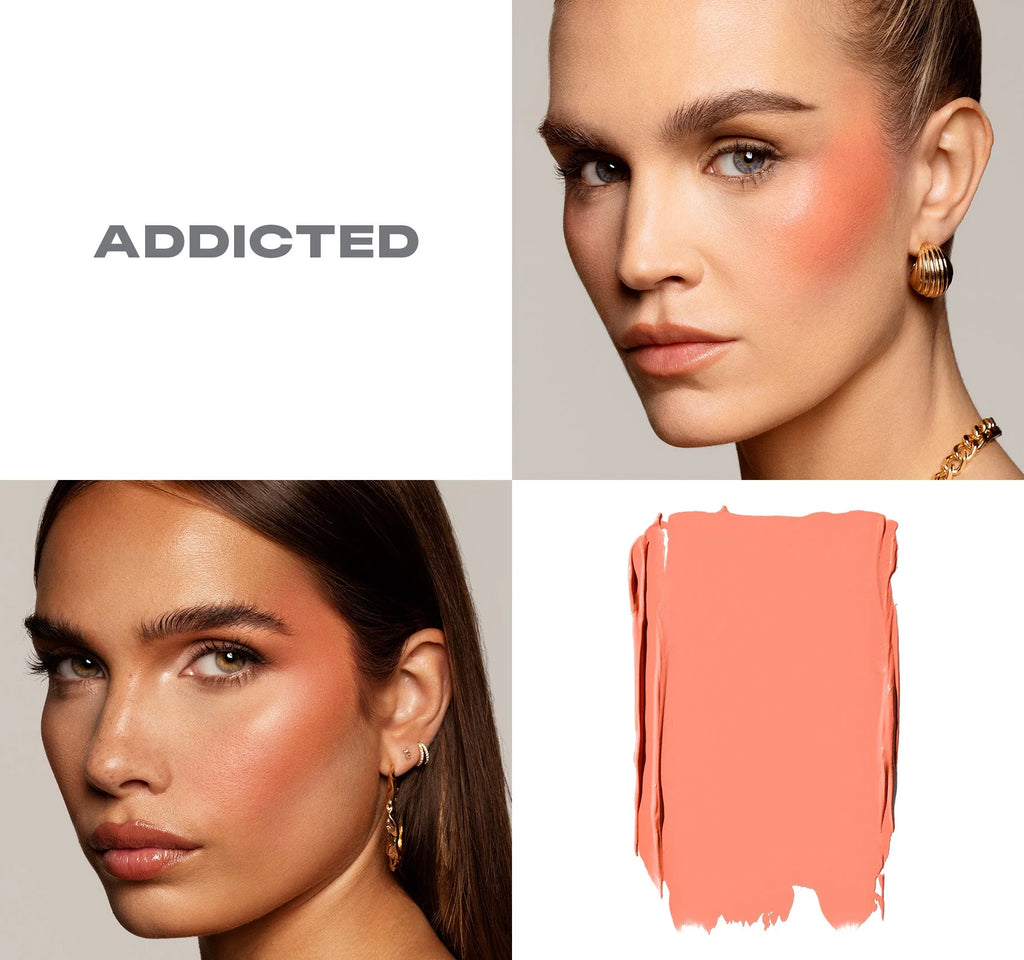 Huephoric Rush 3-In-1 Silk Blush - Addicted (apricot)