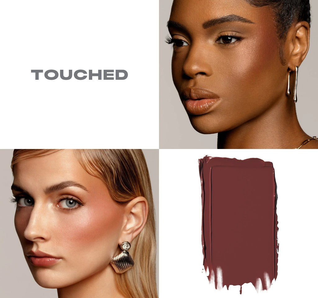 Huephoric Rush 3-In-1 Silk Blush - Touched (mahogany)