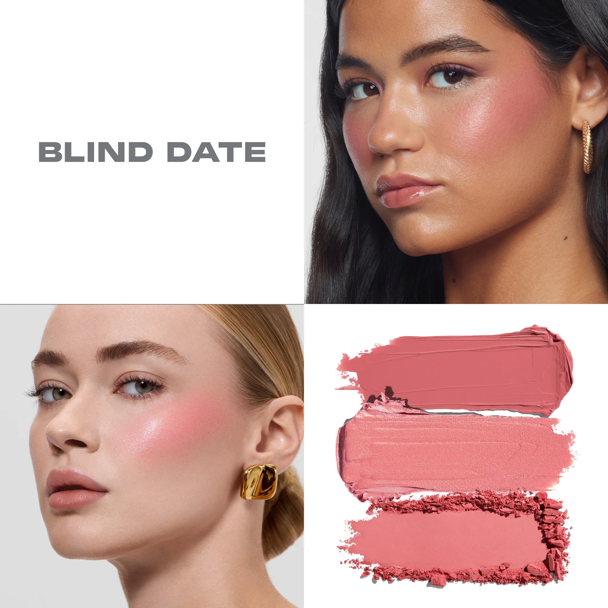 Cheek Thrills Multi-Finish Face Trio - Blind Date
