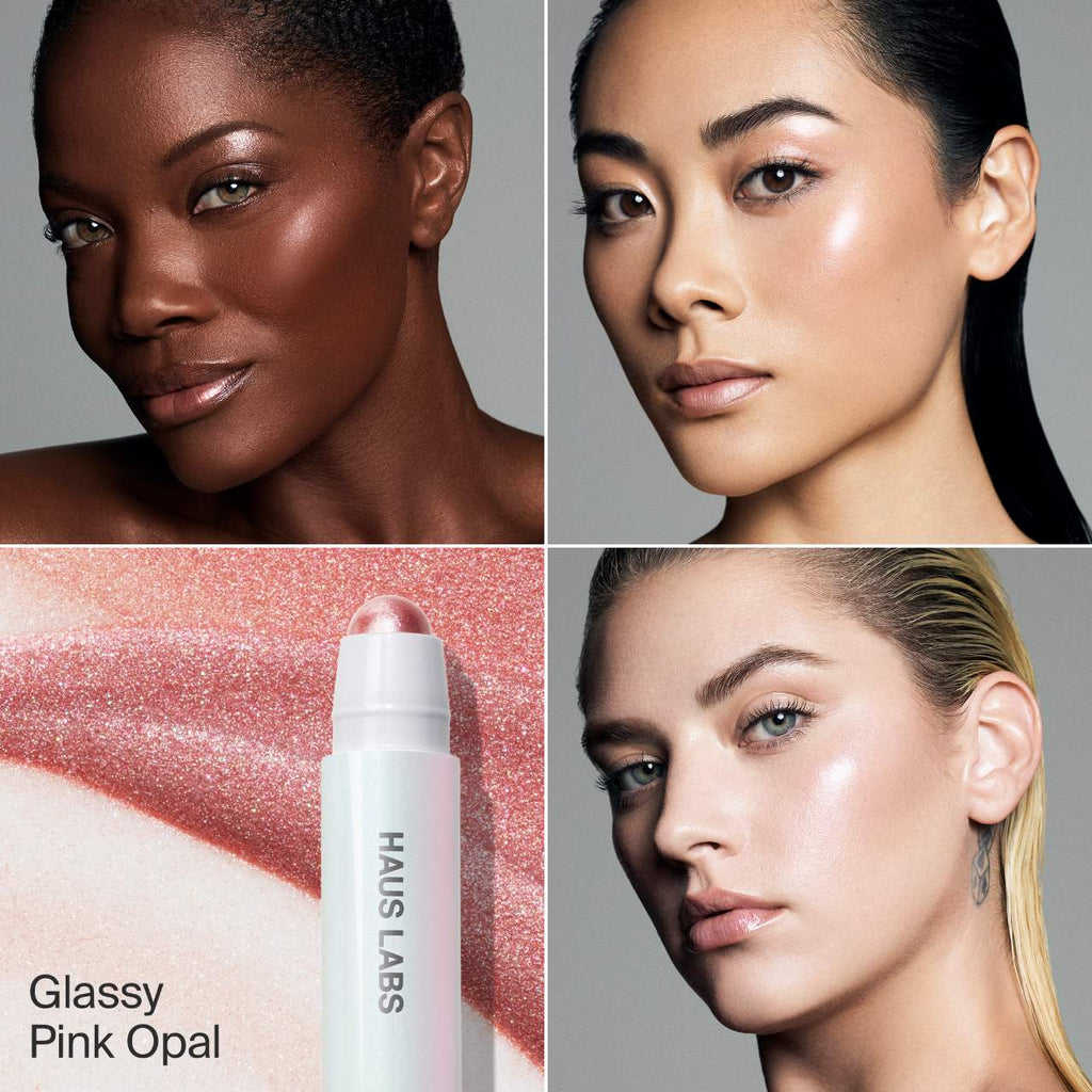 Glassy Pink Opal - Highlighter Stick