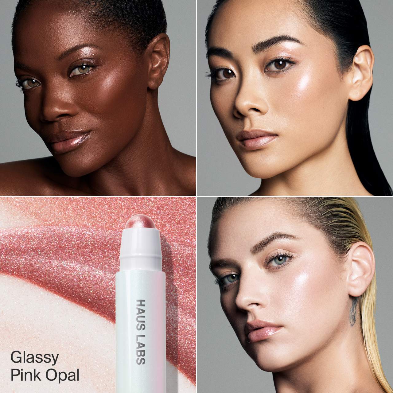 Glassy Pink Opal - Highlighter Stick